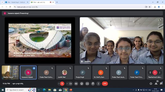 INTERNATIONAL CONNECT WITH PODAR PEARL SCHOOL, QATAR